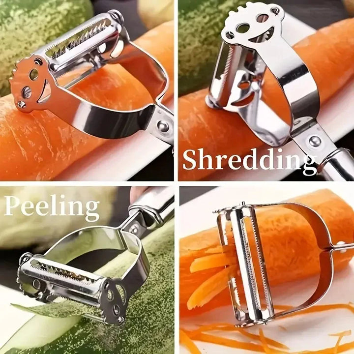 Stainless Steel Dual Vegetable Peeler