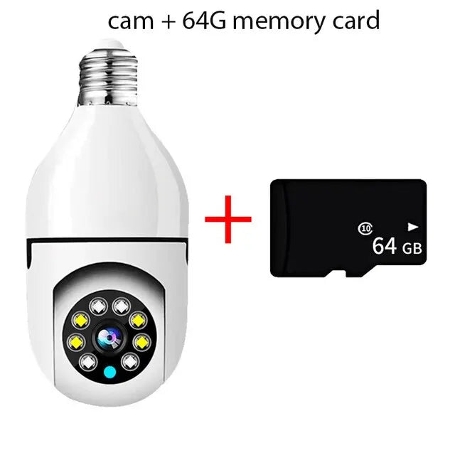 E27 Smart WiFi Security Bulb Camera