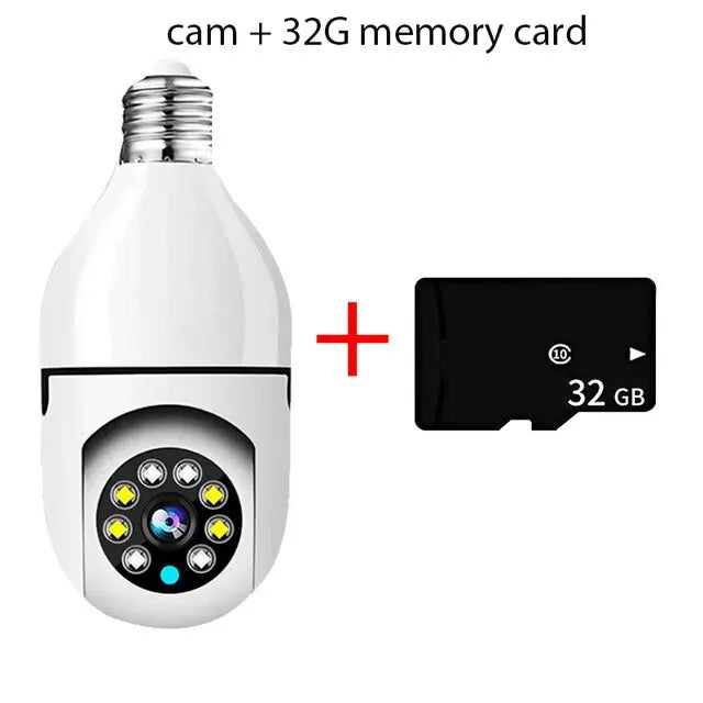 E27 Smart WiFi Security Bulb Camera