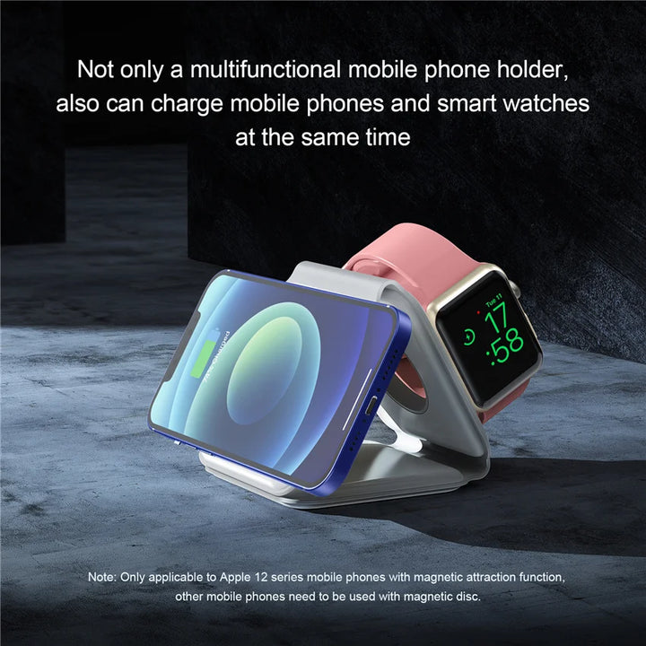 100W Magnetic Charging Dock for iPhone & Watch